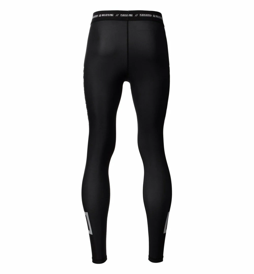Tatami Fightwear Men's Katakana Black Grappling Spats Pants 2 Tatami Fightwear Men's Katakana Black Grappling Spats Pants