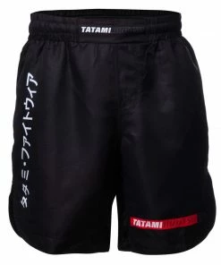 Tatami Fightwear No-Gi BJJ Jiu Jitsu Global Black MMA Fight Shorts