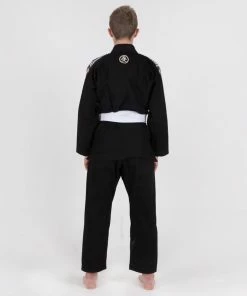 Tatami Fightwear Childrens/Kids Nova Jiu Jitsu Gi Black FREE White Belt