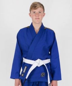 Tatami Fightwear Childrens/Kids Nova Jiu Jitsu Gi Blue FREE White Belt Gi's/Belts