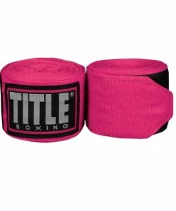 Title Boxing Fight Back Semi-Elastic Hand Wraps Handwraps Various Colours