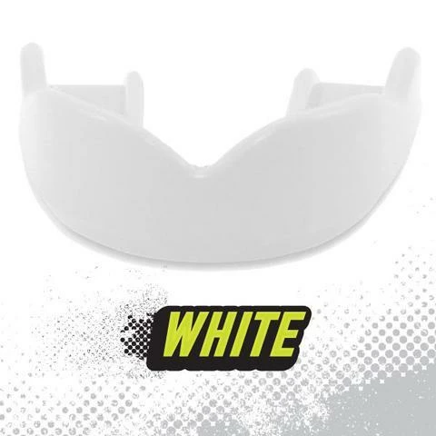 Damage Control High Impact Mouthguard Solid White 1 Damage Control High Impact Mouthguard Solid White