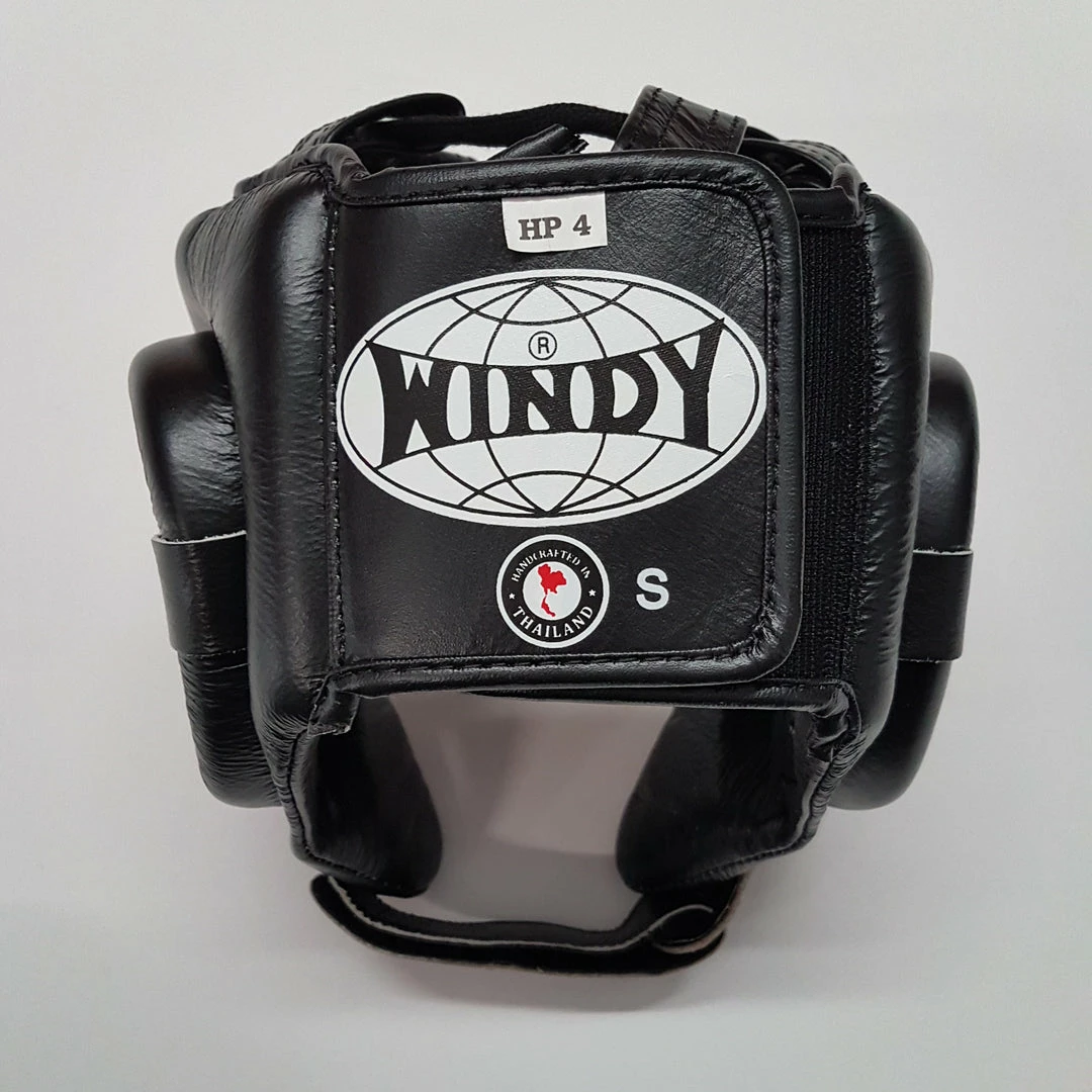 Windy Open Face Competition Headgear Head Gear HP-4 Black 2 Windy Open Face Competition Headgear Head Gear HP-4 Black