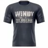 Windy Muay Thai Grey Short Sleeve T-Shirt T-Shirts/Tanks