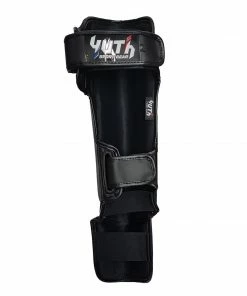Yuth Sport Gear Muay Thai Shin Guards Black 7 Yuth Sport Gear Muay Thai Shin Guards Black