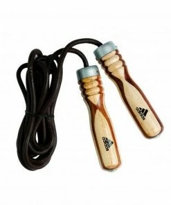 IBF Adidas Boxing Wooden Handle Leather Jump Skipping Rope