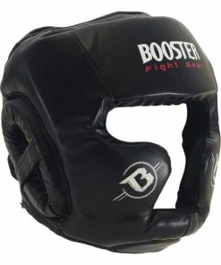 Booster Fight Gear Kids Youth Headgear Guard Black