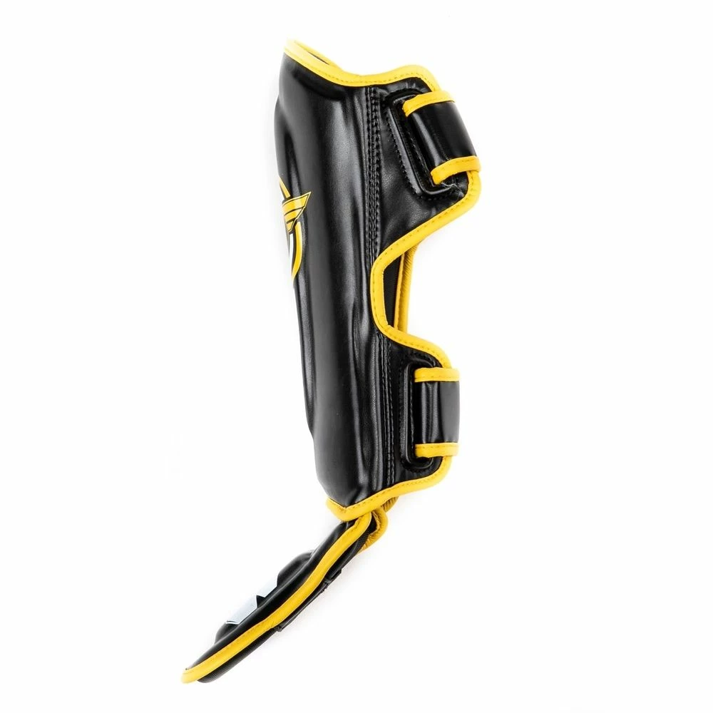 Booster Fight Gear Kids Youth Black Muay Thai Shin Guards 2 Booster Fight Gear Kids Youth Black Muay Thai Shin Guards