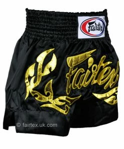 Fairtex Muay Thai Shorts Black/Gold