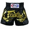 Fairtex Muay Thai Shorts Black/Gold
