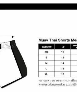 Fairtex Muay Thai Shorts BS1708 Slim Cut Black