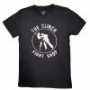 The Clinch Fight Shop Logo Charcoal Grey T-Shirt T-Shirts/Tanks