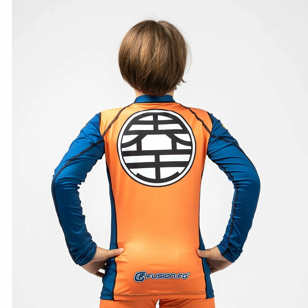 Fusion Fight Gear Dragon Ball Z Goku Kids Rash Guard Rashguard Rash Guards 2 Fusion Fight Gear Dragon Ball Z Goku Kids Rash Guard Rashguard Rash Guards