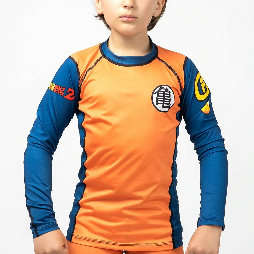 Fusion Fight Gear Dragon Ball Z Goku Kids Rash Guard Rashguard Rash Guards 1 Fusion Fight Gear Dragon Ball Z Goku Kids Rash Guard Rashguard Rash Guards