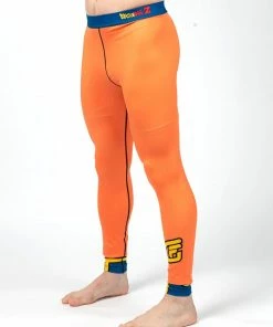 Fusion Fight Gear Dragon Ball Z Goku Mens Spats Pants Compression