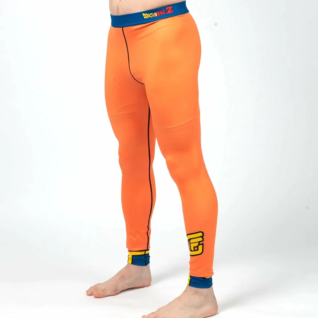 Fusion Fight Gear Dragon Ball Z Goku Mens Spats Pants Compression 1 Fusion Fight Gear Dragon Ball Z Goku Mens Spats Pants Compression