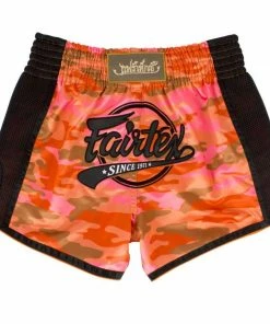 Fairtex Muay Thai Shorts BS1711 Orange Camo