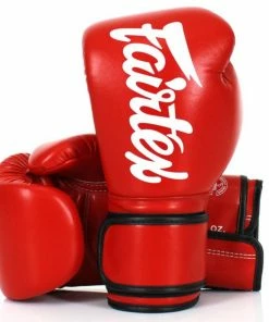 Fairtex BGV14 Muay Thai Boxing Gloves Red/Black