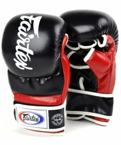 Fairtex FGV18 MMA Super Sparring Hybrid Gloves Red 7 Fairtex FGV18 MMA Super Sparring Hybrid Gloves Red