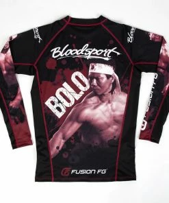 Fusion Fight Gear Bloodsport Bolo Rashguard Rash Guard Rash Guards