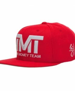 Caps/Hats TMT The Money Team Courtside Red/White Snapback Hat Cap