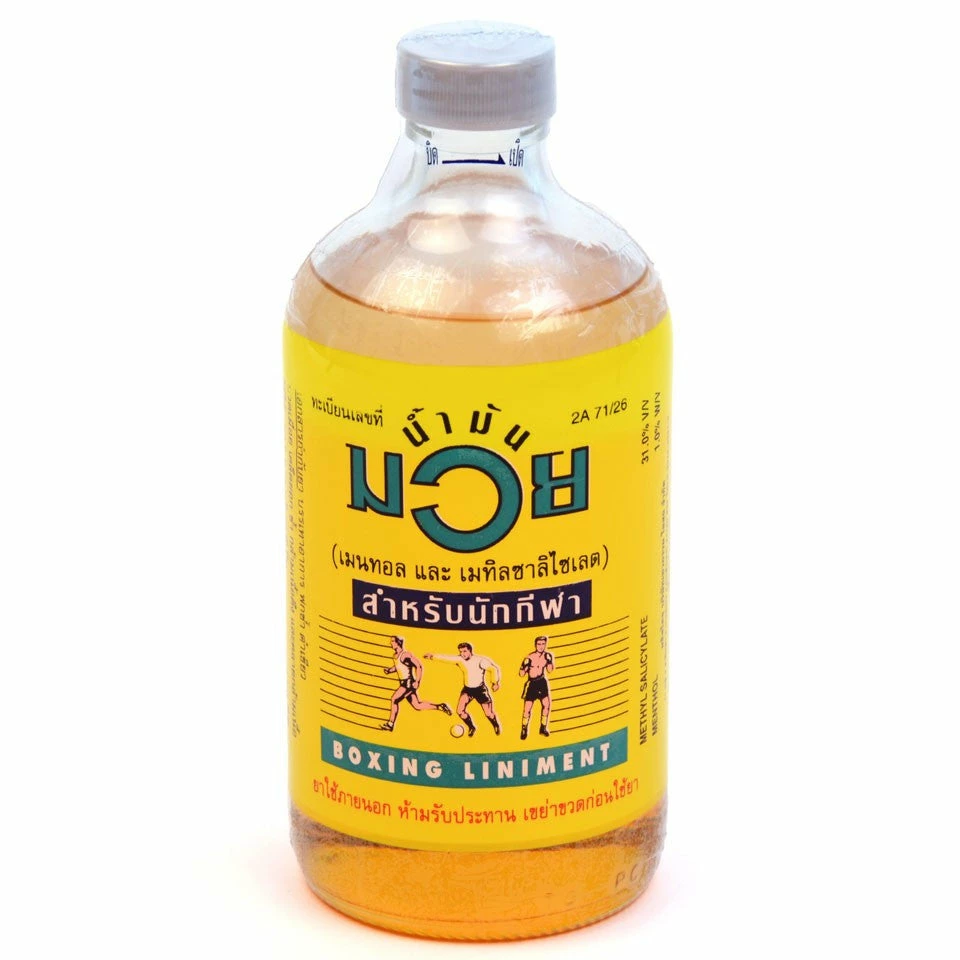 Namman Muay Thai Boxing Liniment Oil 450ml Muay Thai Oil 1 Namman Muay Thai Boxing Liniment Oil 450ml Muay Thai Oil