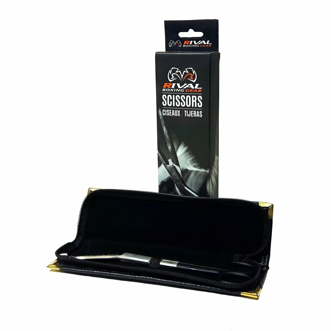 Trainer's Accessories Rival Boxing Gold Scissors 8" 3 Trainer's Accessories Rival Boxing Gold Scissors 8"