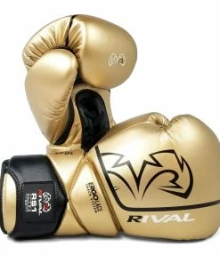 Rival Boxing RS1 2.0 Ultra Sparring Lace-Up Gloves Gold