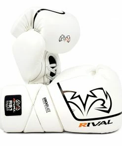 Rival Boxing RS1 2.0 Ultra Sparring Lace-Up Gloves White
