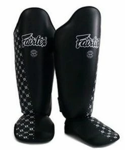 Fairtex SP5 Competition Shin Guards Instep Black