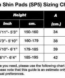 Fairtex SP5 Competition Shin Guards Instep Black