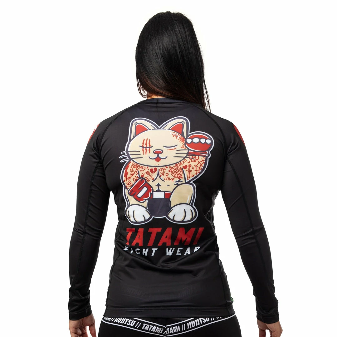 Rash Guards Tatami Fightwear Ladies Cat Fighter Rashguard Rash Guard (only XL Left) 3 Rash Guards Tatami Fightwear Ladies Cat Fighter Rashguard Rash Guard (only XL Left)