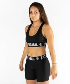 Tatami Fightwear Ladies Black Minimal Vale Tudo Shorts