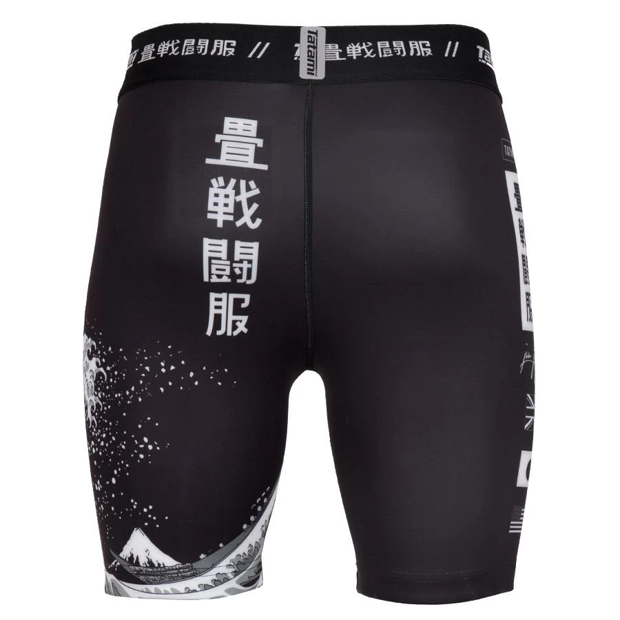 Tatami Fightwear Vale Tudo Grappling Fight Shorts Kanagawa Black (only XL Left) 2 Tatami Fightwear Vale Tudo Grappling Fight Shorts Kanagawa Black (only XL Left)