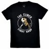 The Clinch Fight Shop Logo Tiger Black/Gold T-Shirt