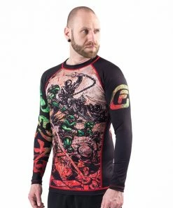 Fusion Fight Gear Teenage Mutant Ninja Turtles TMNT Rashguard Rash Guard Rash Guards