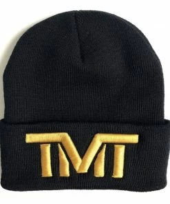 TMT The Money Team Black/Gold Beanie