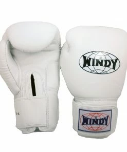 Windy BGVH Muay Thai Boxing Gloves White
