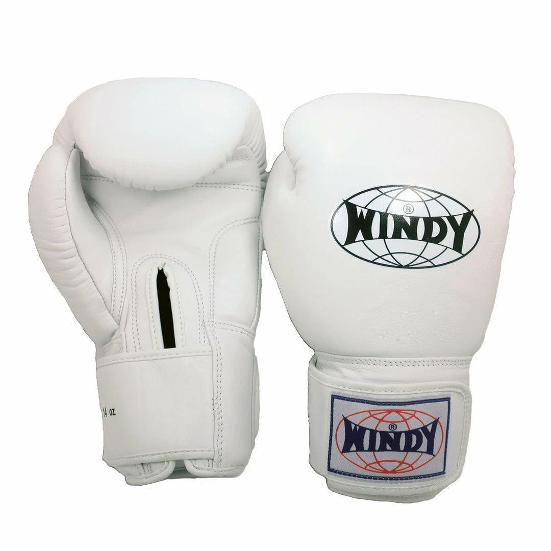 Windy BGVH Muay Thai Boxing Gloves White 1 Windy BGVH Muay Thai Boxing Gloves White